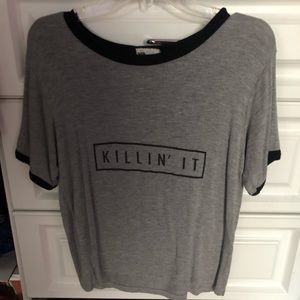Brandy melville “killin’ it” tee